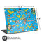 DC Comics Wonder Woman Action pose pattern Universal Laptop 15in (12.2 x 8.8in) Skin